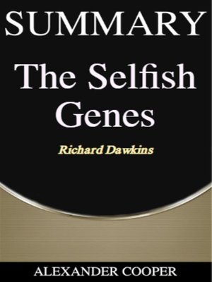 cover image of Summary of the Selfish Genes